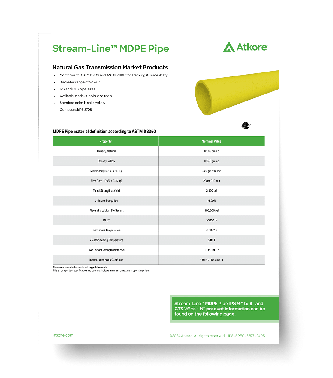 StreamLineMDPEPipe